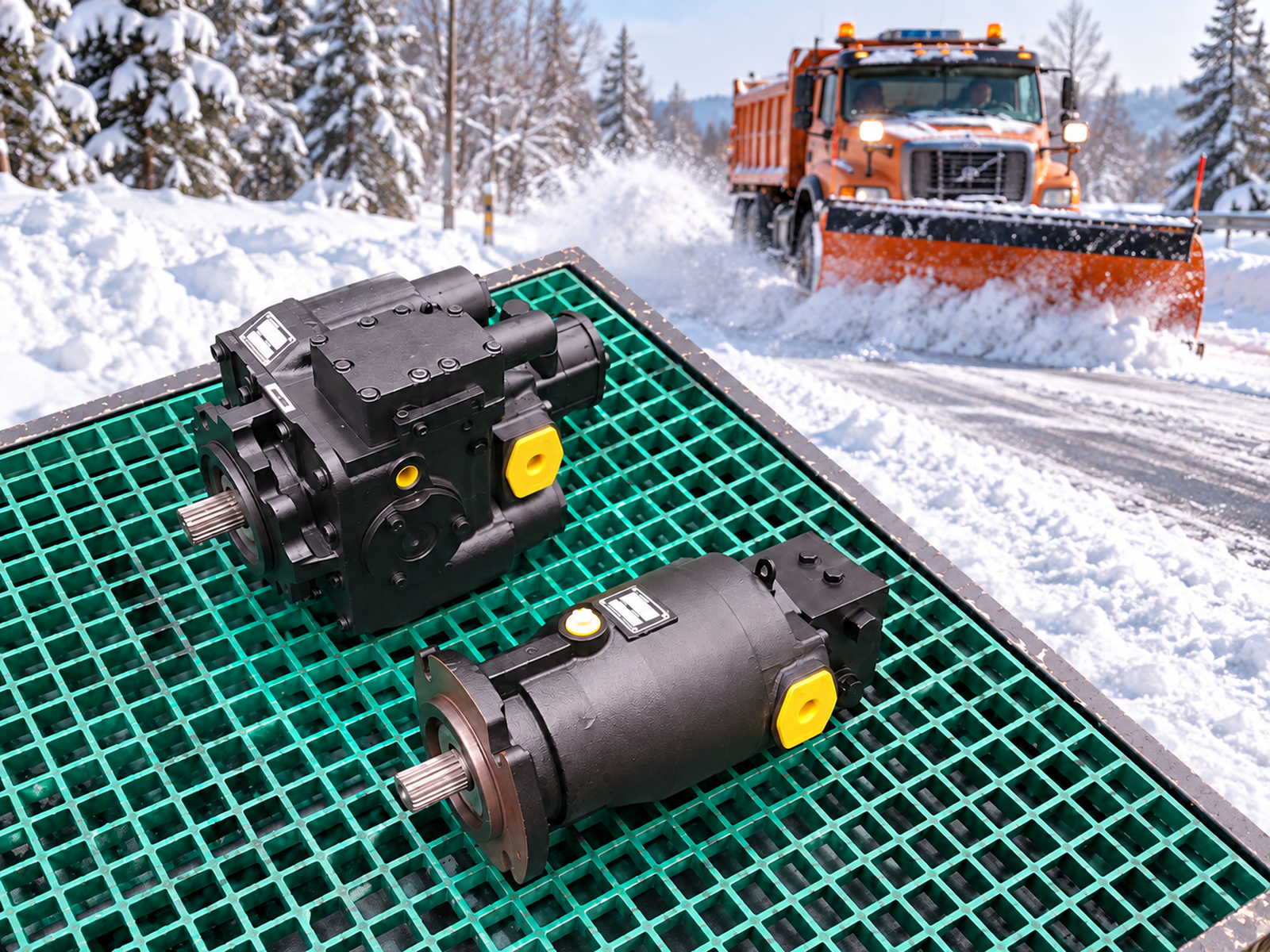 PV Series Axial Piston Hydraulic Pump Motor