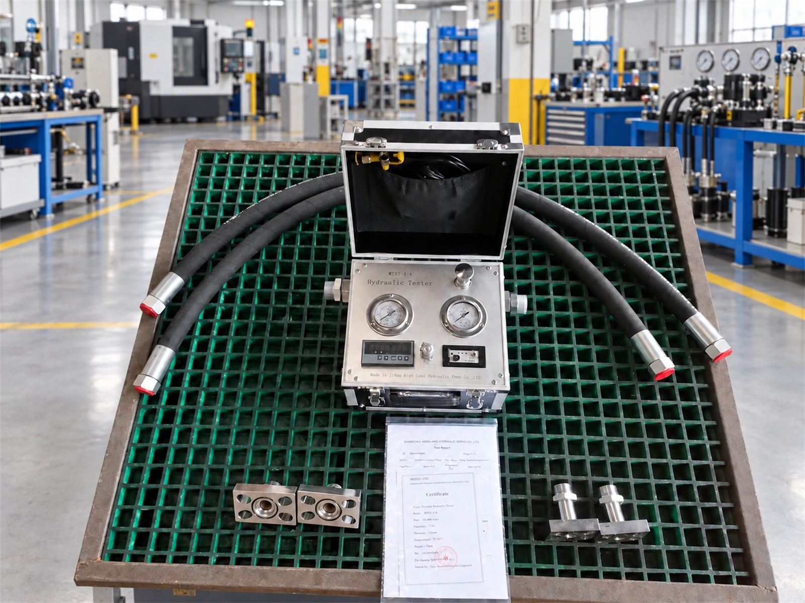 MYHT SERIES PORTABLE HYDRAULIC TESTER